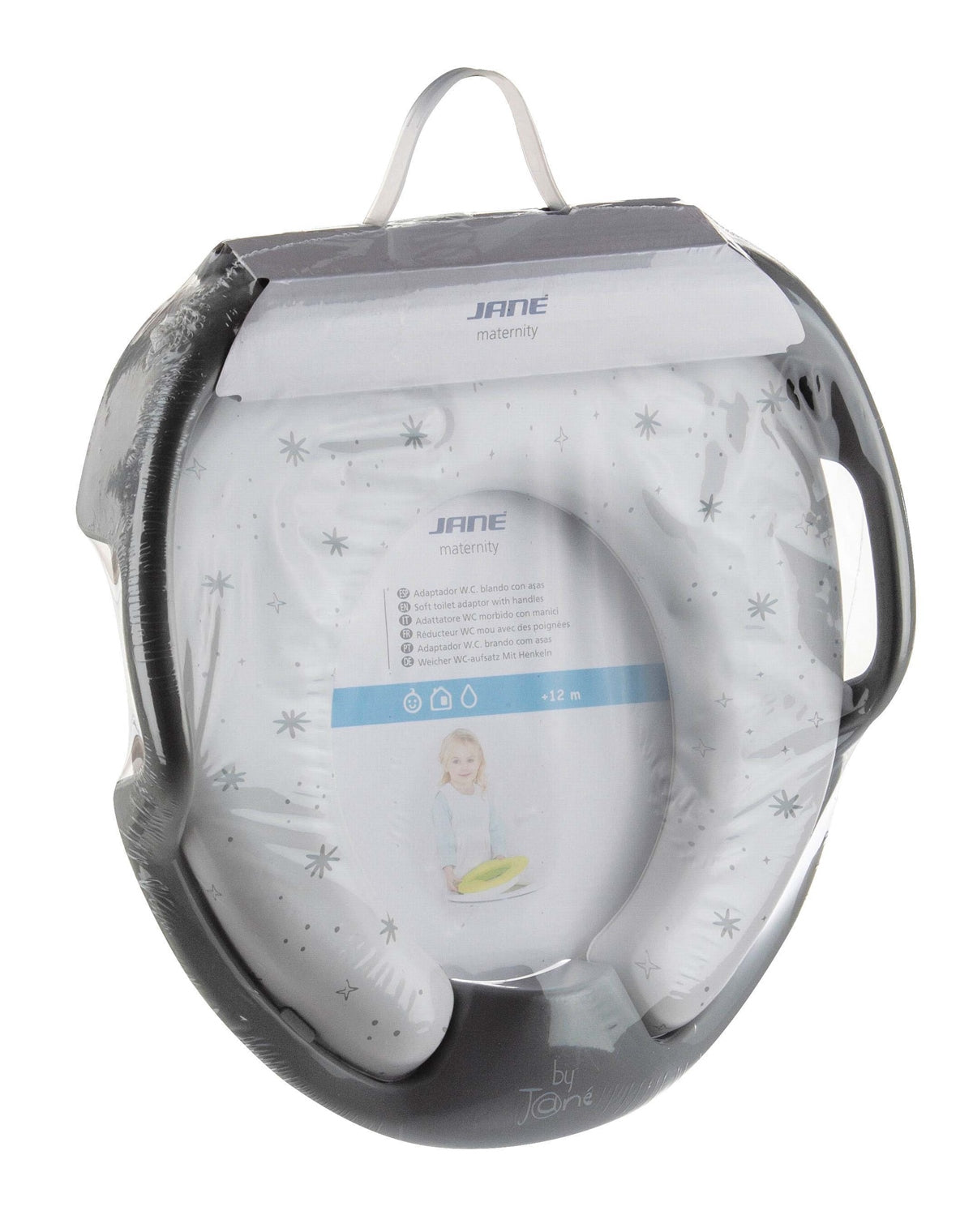 Soft Toilet Seat Adaptor with Handles, Toilet Training