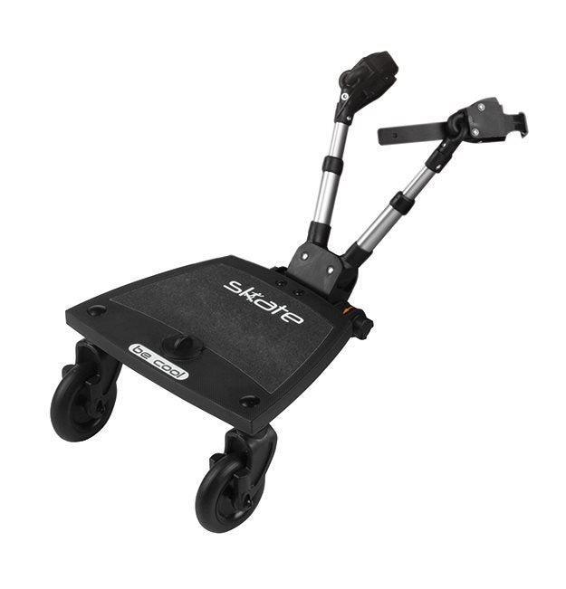 Be Cool Skate Universal Buggy Platform + Seat Unit – Seated or Standing Ride-On Board for Second Child