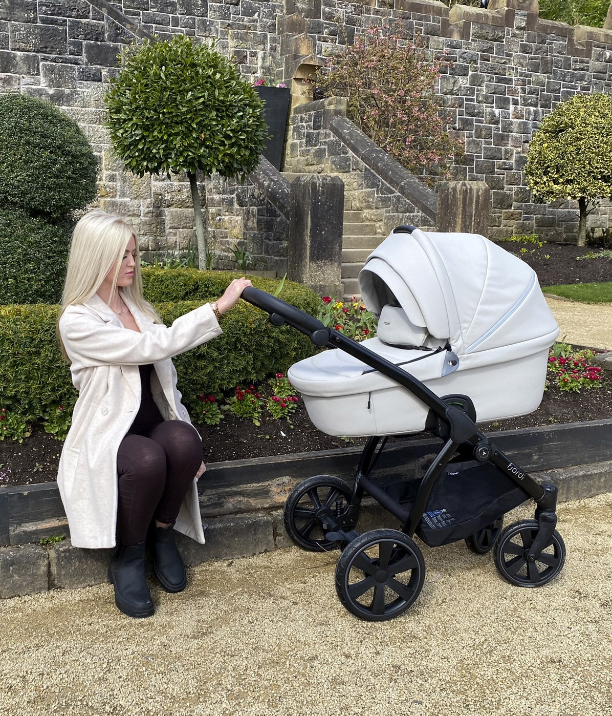 Noordi Fjordi Leather 2in1 Pram