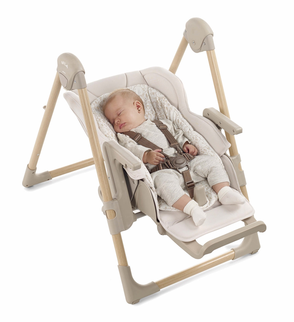Jane Mila Highchair, Organics / Wood effect
