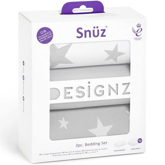 Snuz 3pc. Bedside Crib Bedding Set