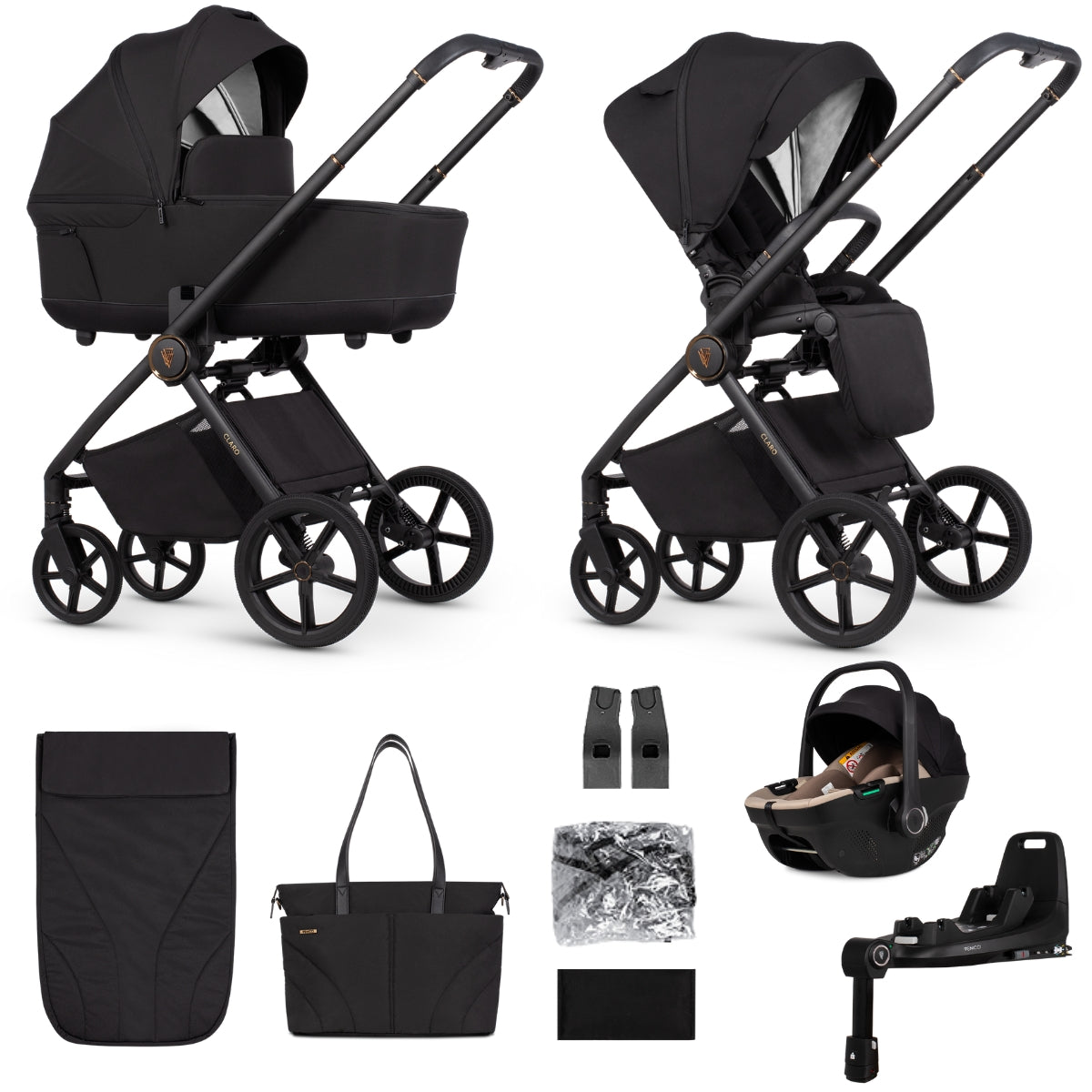 Venicci Claro 3in1 Plus Tiago 360 Car Seat and Base