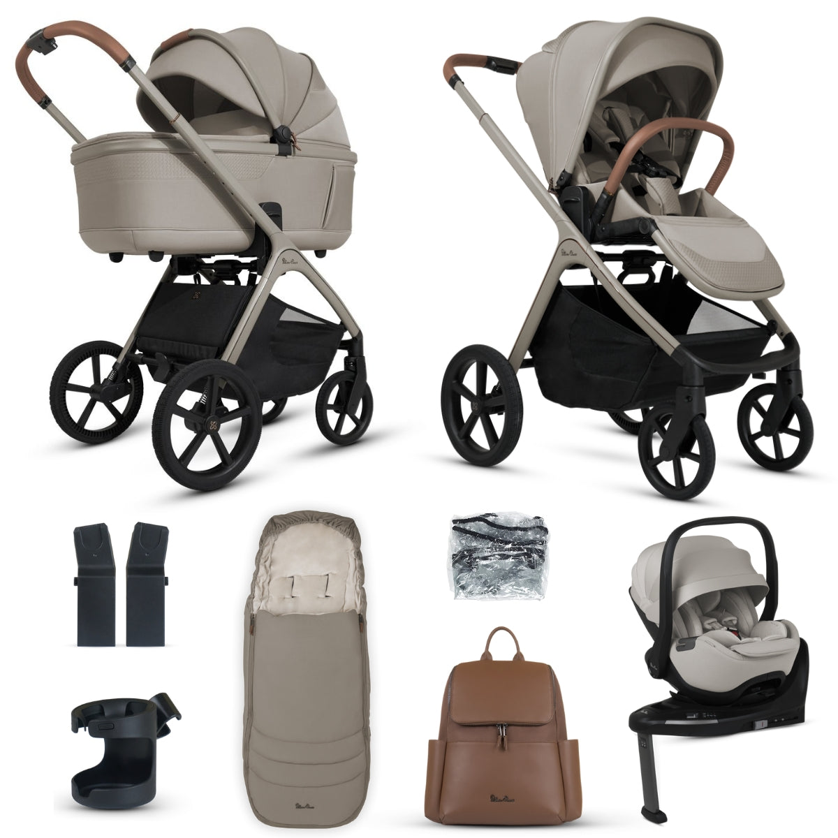 Silver Cross Cove Ultimate 360 Travel System Bundle