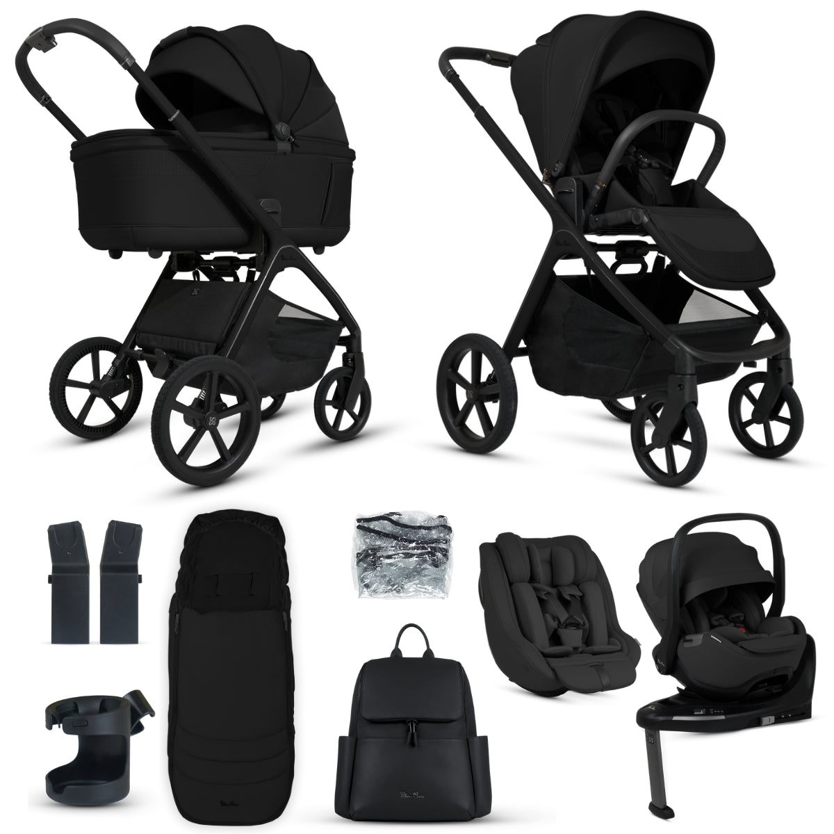 Silver Cross Cove Ultimate 360 Family Car Seat Bundle