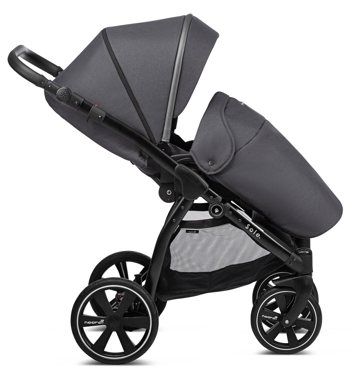 Noordi Sole Go Nursery & Travel System Bundle, Black