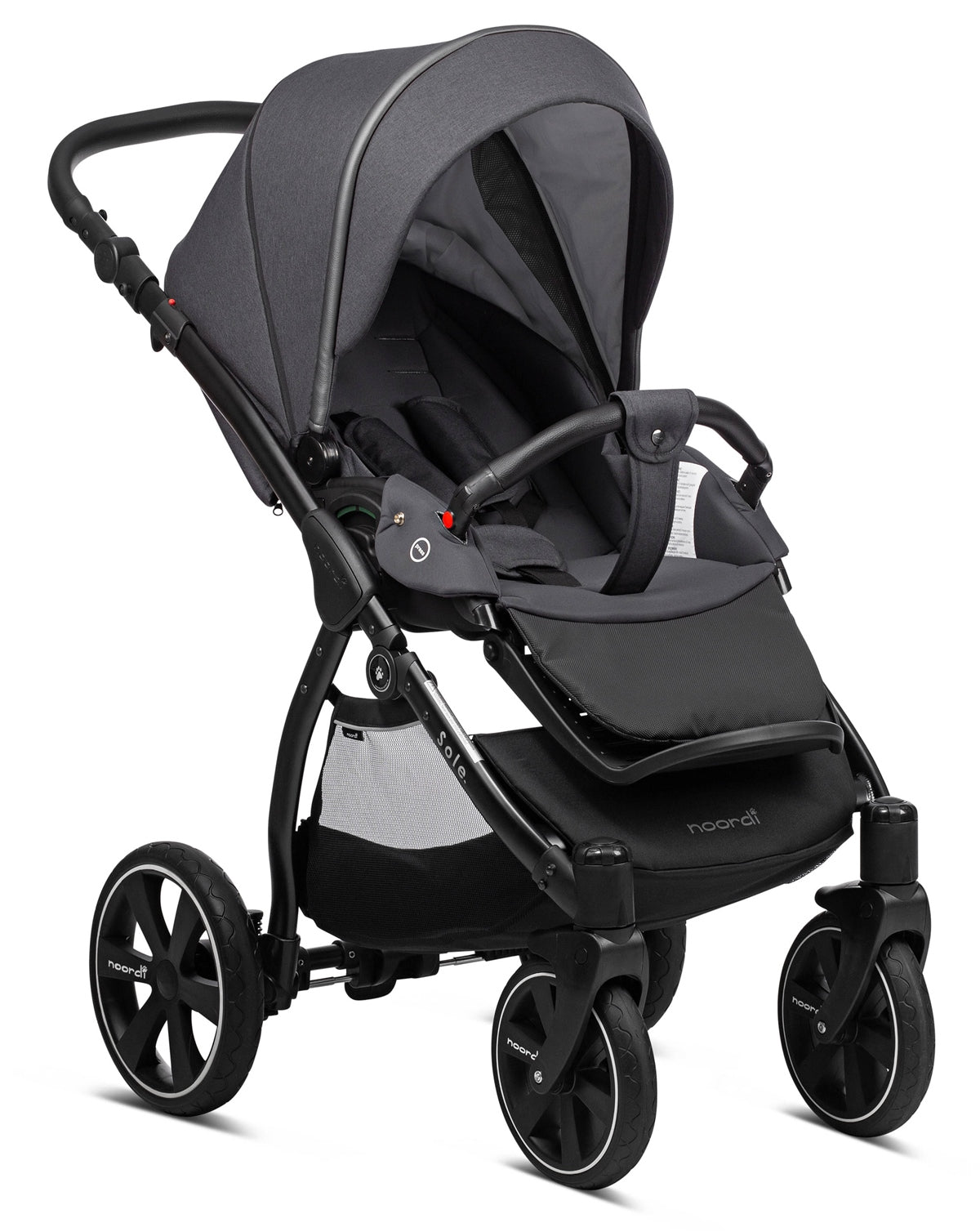 Noordi Sole Go Nursery & Travel System Bundle, Black
