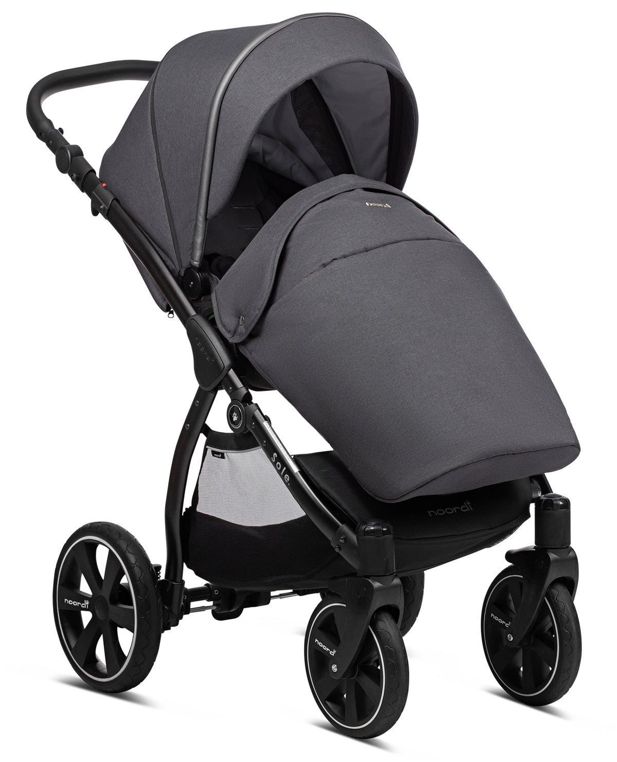 Noordi Sole Go Nursery & Travel System Bundle, Black