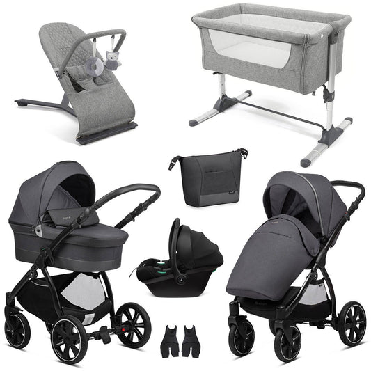 Noordi Sole Go Nursery & Travel System Bundle, Black