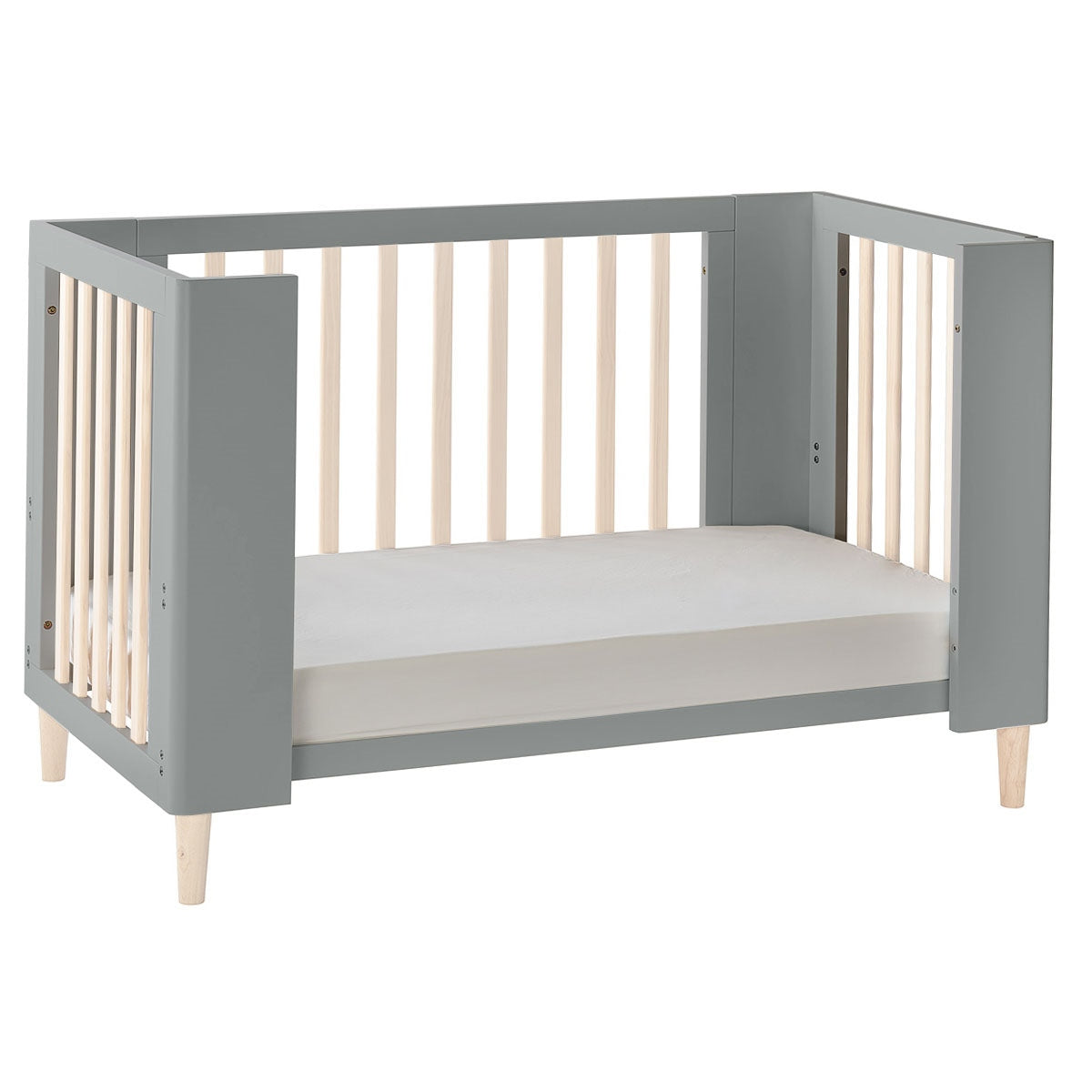 Cocoon Evoke 4-in-1 Nursery Room Set, Dove Grey / Natural Wash