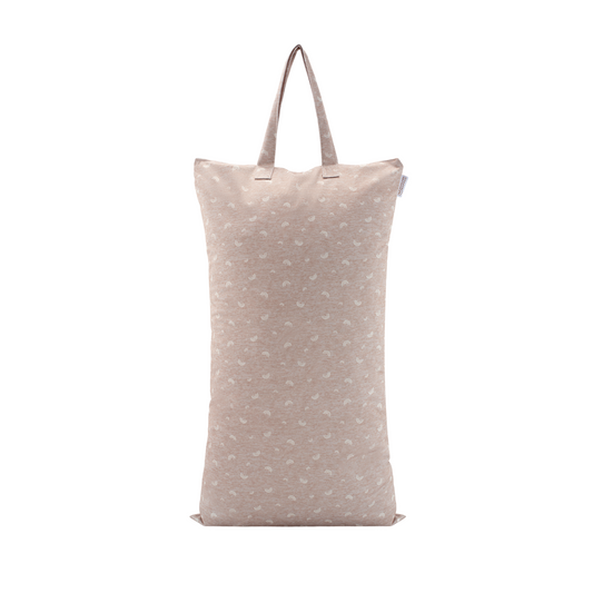 XL Wet Bag - Reusable Cloth Nappy Pail - Rainbow Oatmeal