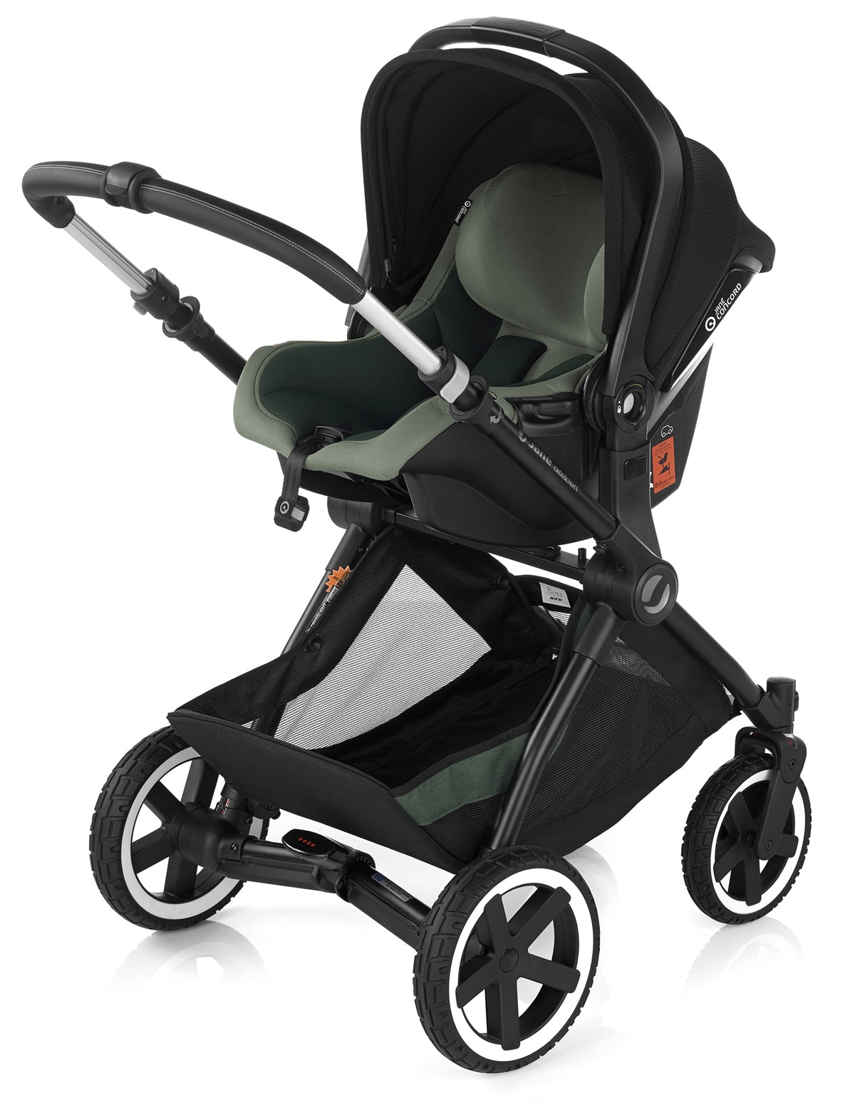 Jane Crosslight + Micro Pro + Koos iSize R1 - 10 Piece Travel System Bundle