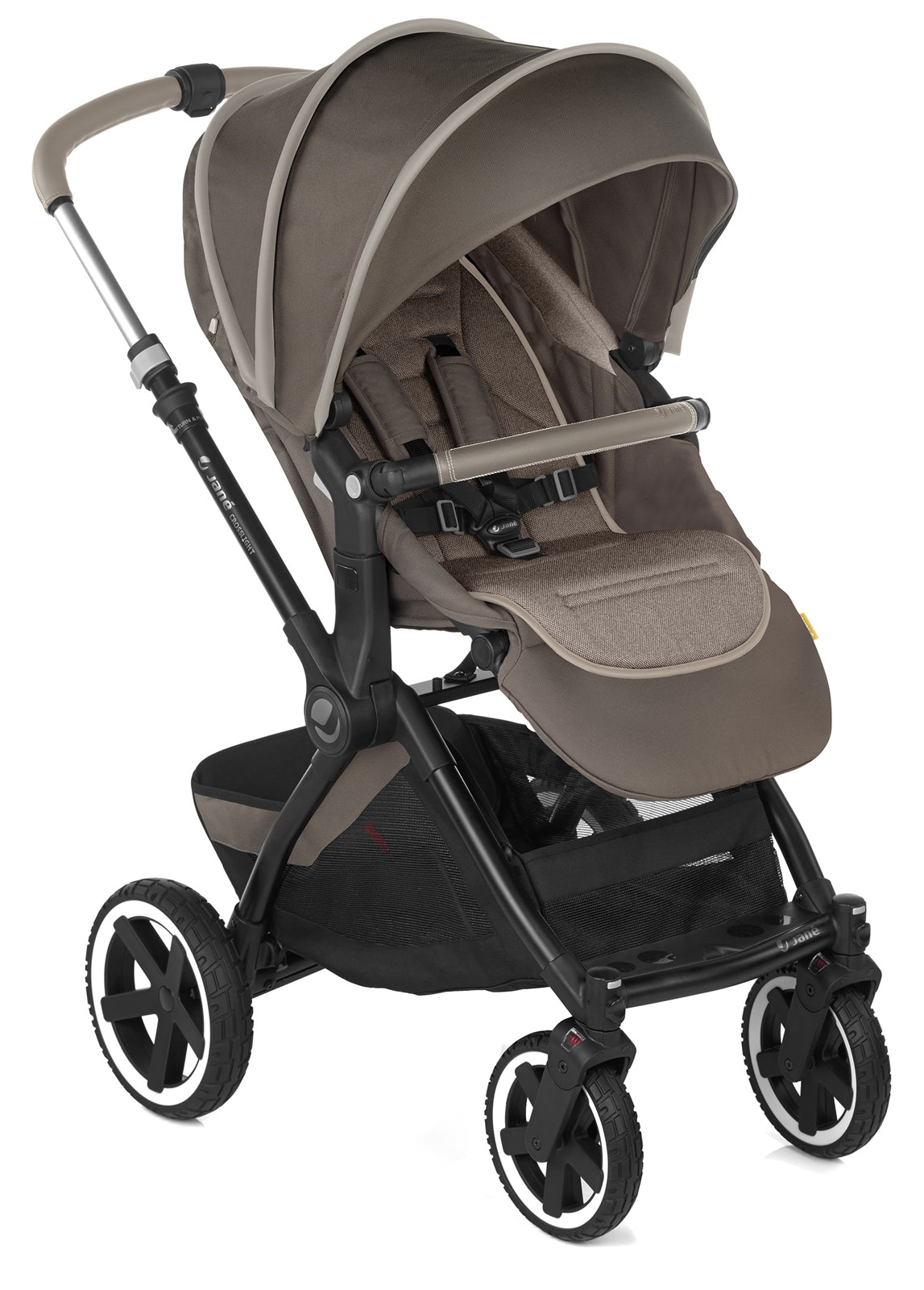Jane Crosslight + Micro Pro + Koos iSize R1 - 10 Piece Travel System Bundle