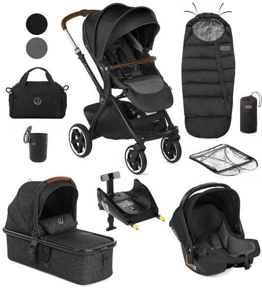 Jane Crosslight + Micro Pro + Koos iSize R1 - 10 Piece Travel System Bundle