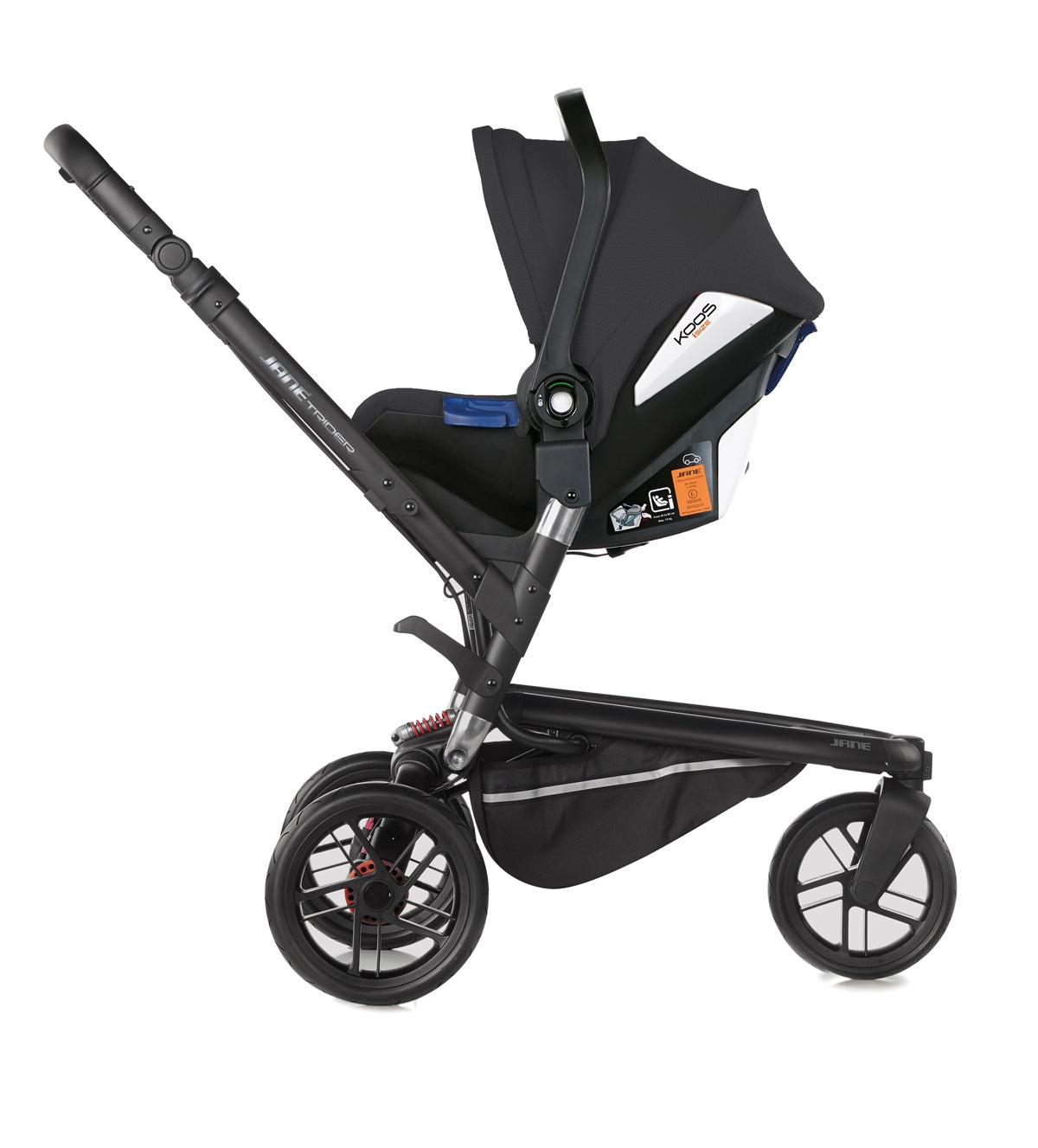 Jane Trider + Micro Pro + Koos iSize R1 - 10 Piece Travel System Bundle