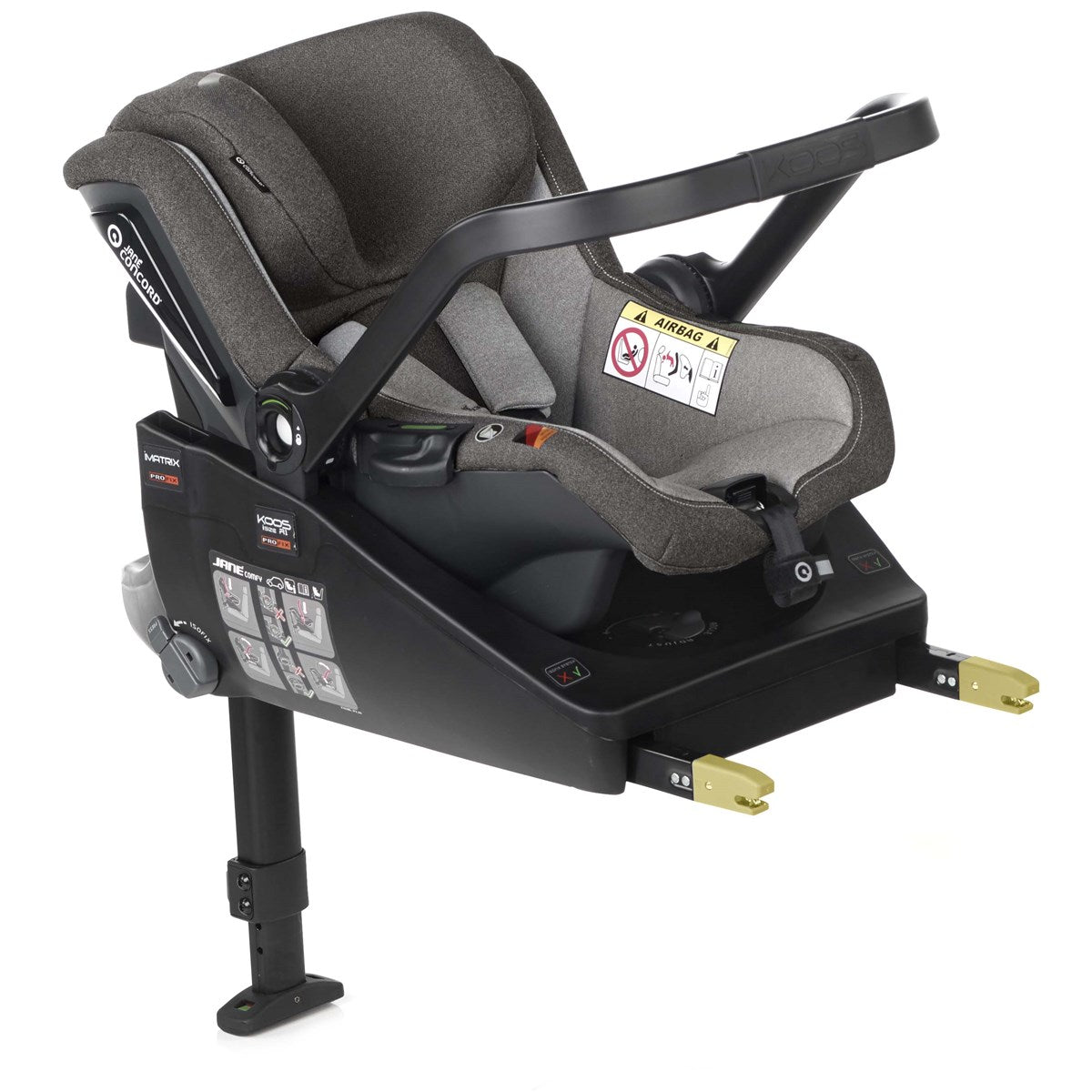 Jané Newel 10-Piece Travel System with Koos i-Size & Isofix Base