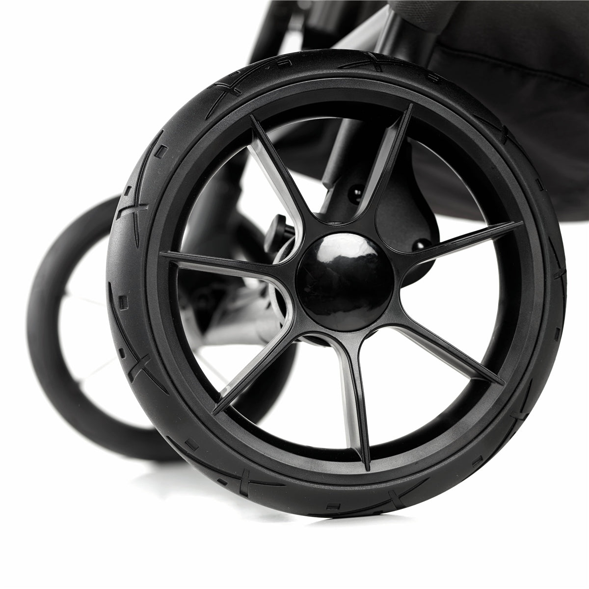 Jane Twinlink Pushchair, Cold Black 2022 (Open Box)