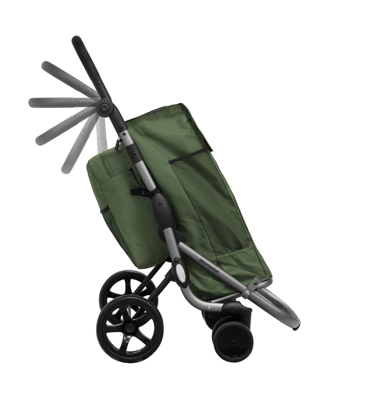 Playmarket Go Plus Premium Shopping Trolley with Thermal Bag