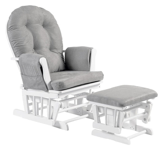 Johnston's Brompton Baby Nursing Glider & Footstool