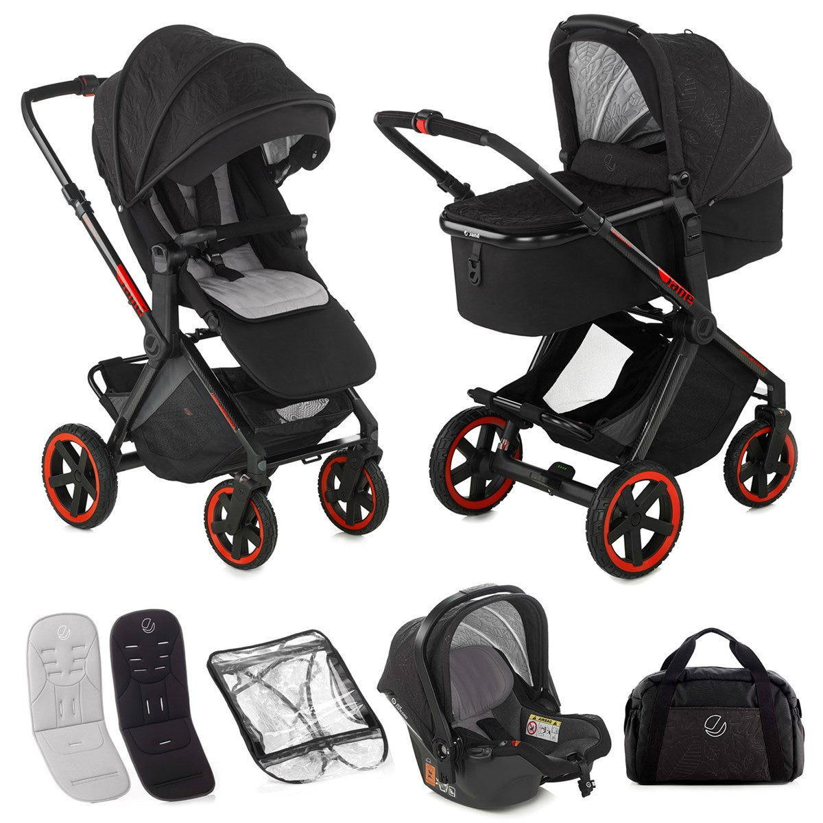 Jane Crosslight Pro Carbon + Micro Pro-2 + Koos iSize R1 Travel system