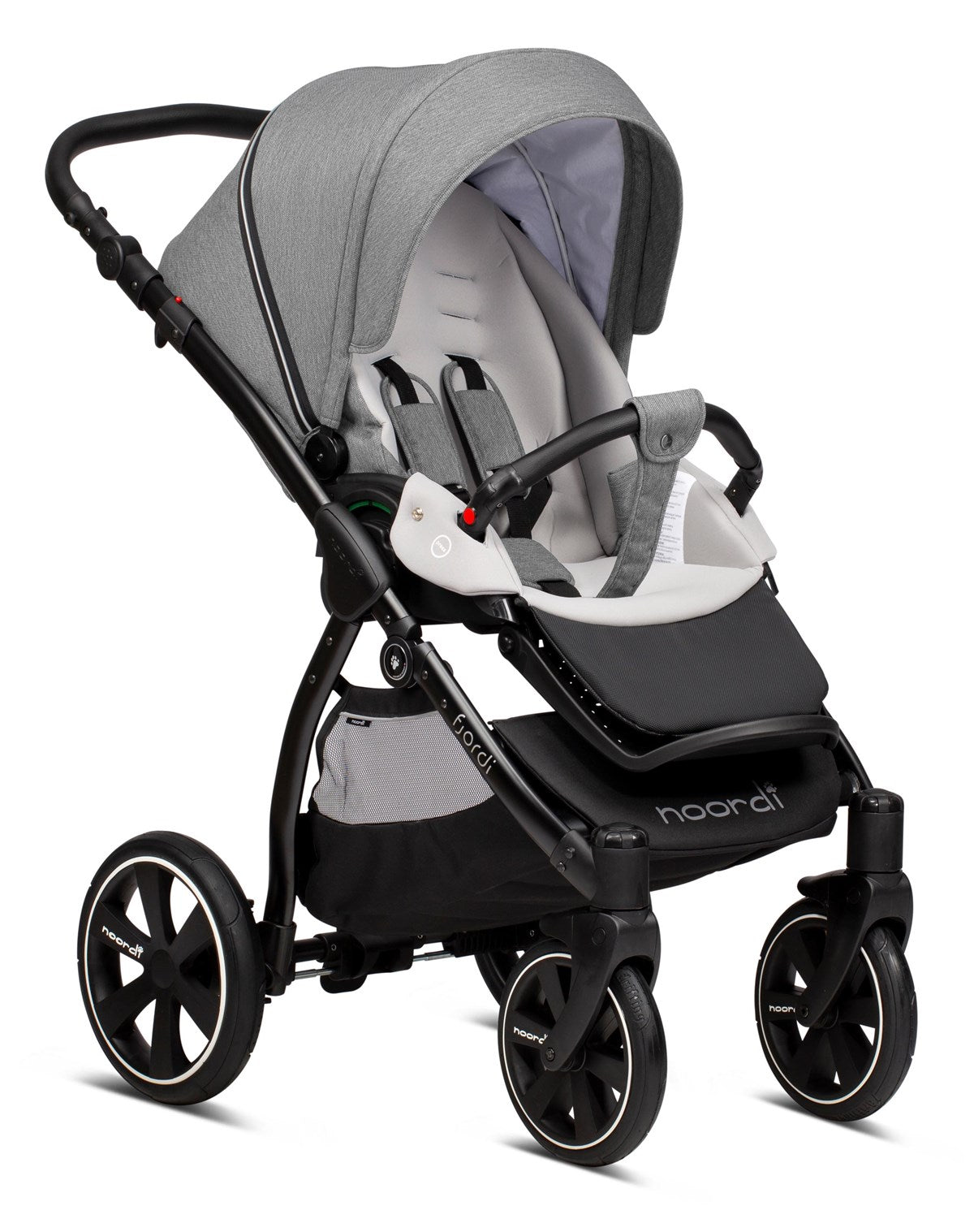 Noordi Fjordi 2022, 3in1 Travel System, Grey (Open Box)
