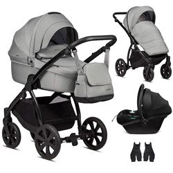 Noordi Fjordi 2022, 3in1 Travel System, Grey (Open Box)