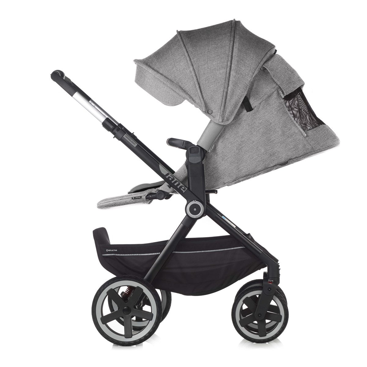 Jane Crosslight-3 + Sweet + Koos iSize, 10 Piece Travel System Bundle