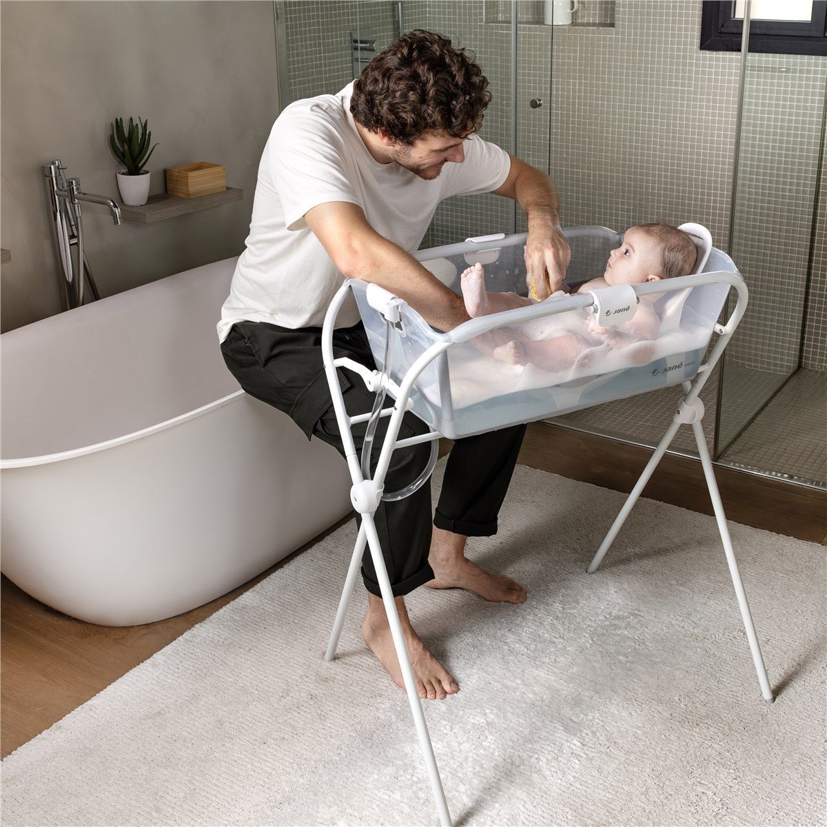 Jane Oasis Foldable Baby Bath & Stand Bundle