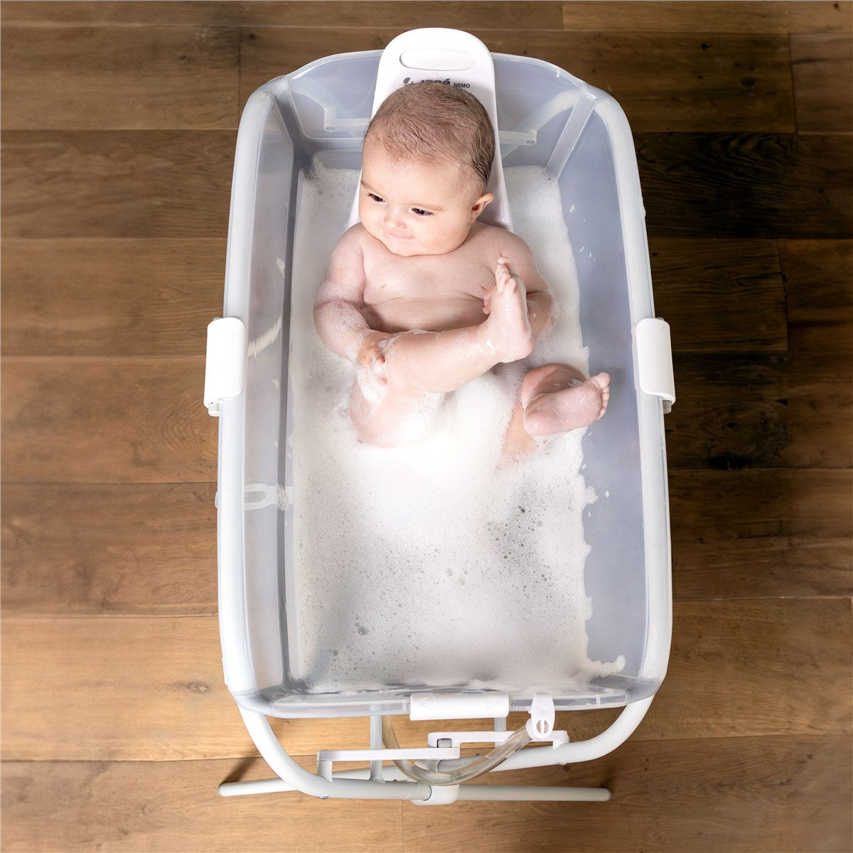 Jane Oasis Folding Bathtub, White