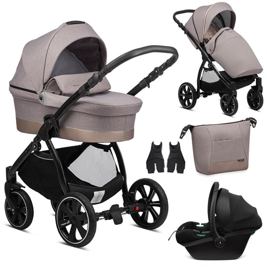 Noordi Sole Go 3in1 Travel System, Beige (Open Box)