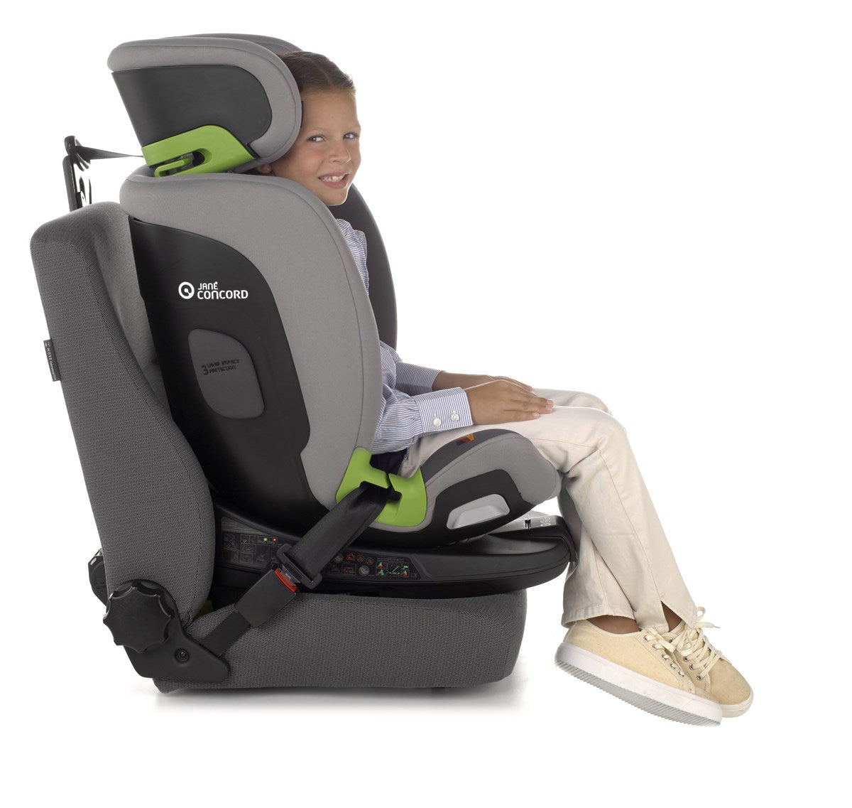 Jane iGrade 360º Swivel i-Size Car Seat, 40-150cm, 0-12 Years