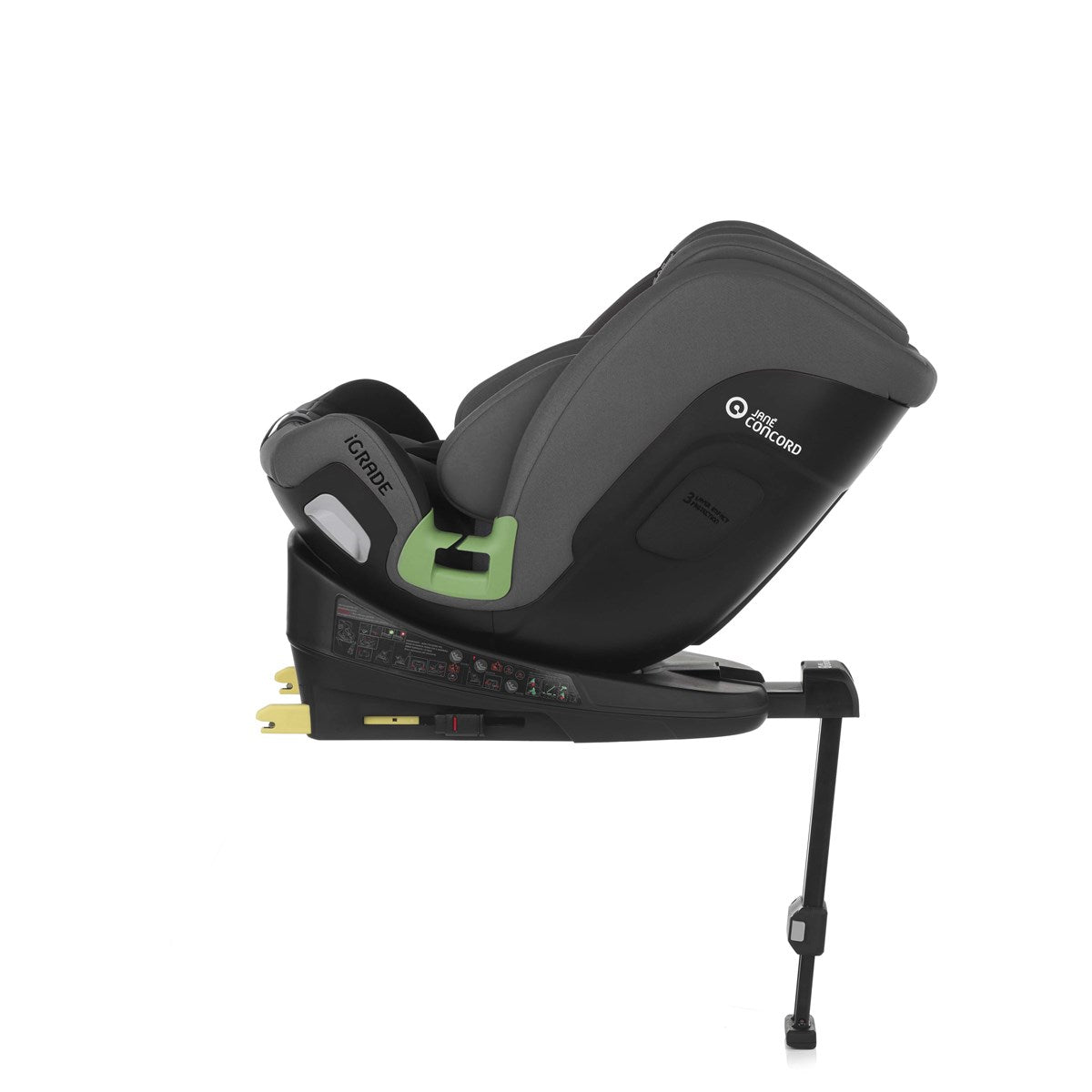 Jane iGrade 360º Swivel i-Size Car Seat, 40-150cm, 0-12 Years