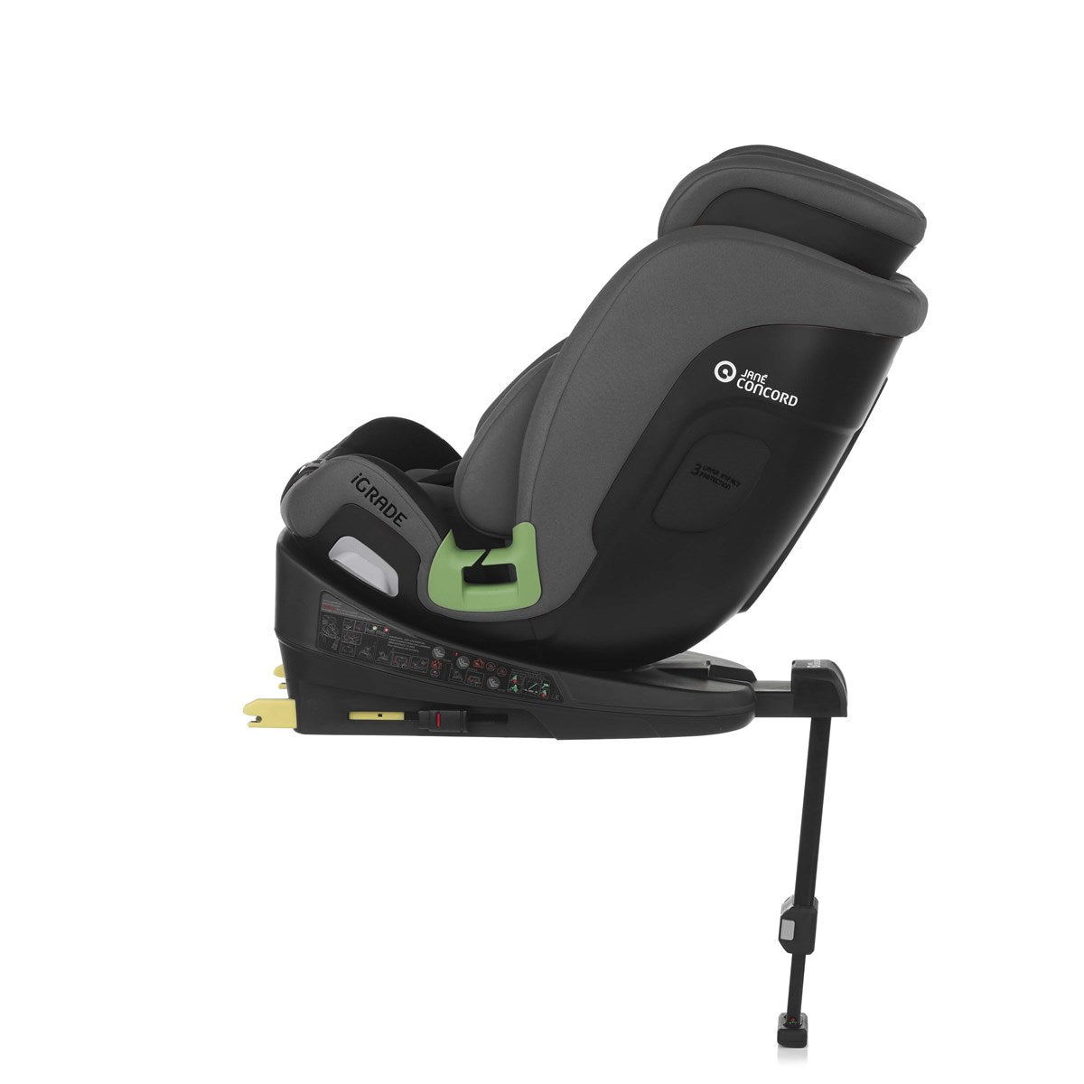 Jane iGrade 360º Swivel i-Size Car Seat, 40-150cm, 0-12 Years