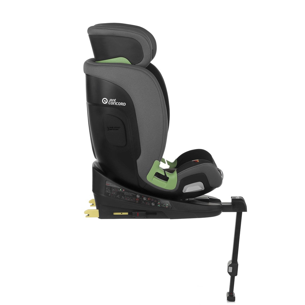 Jane iGrade 360º Swivel i-Size Car Seat, 40-150cm, 0-12 Years