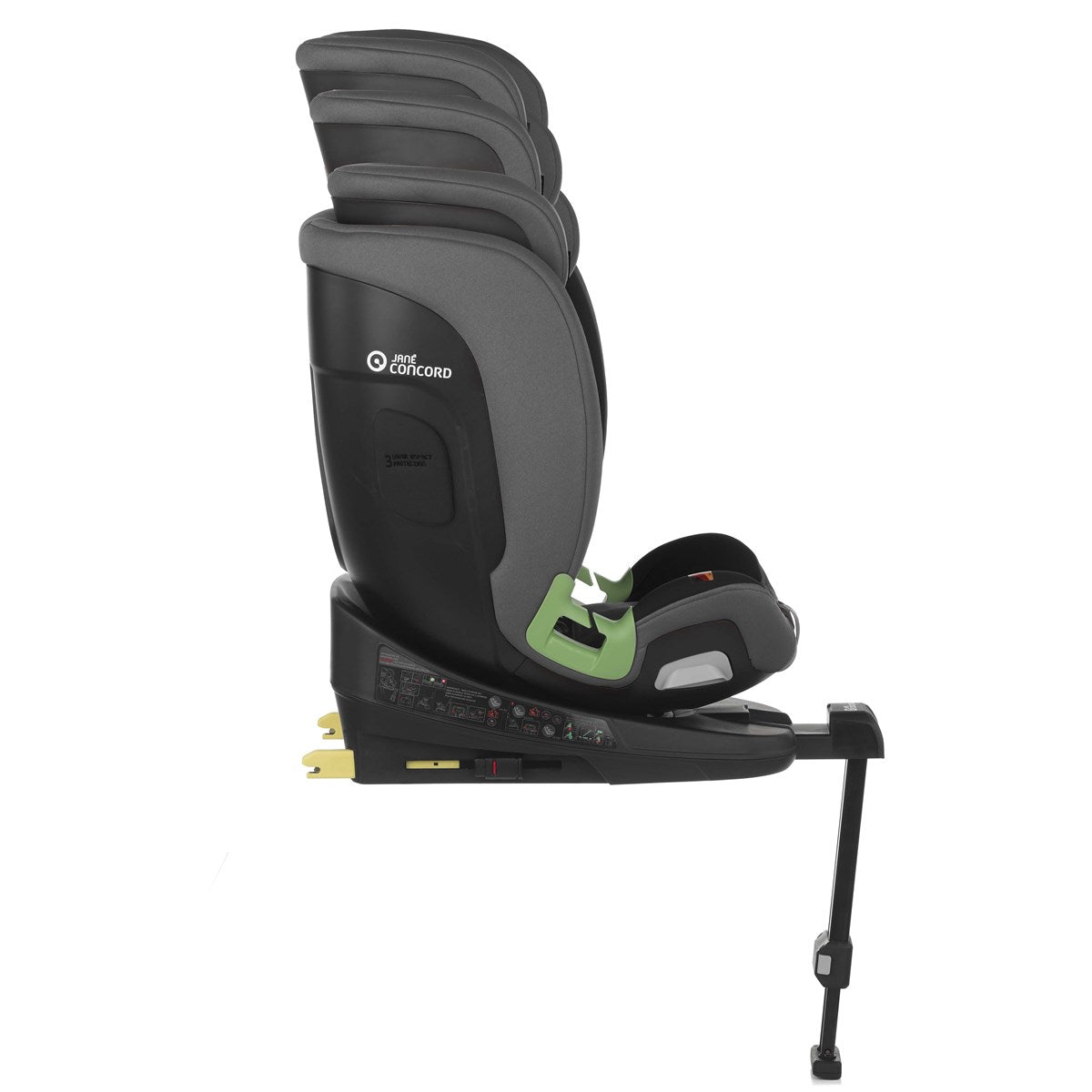 Jane iGrade 360º Swivel i-Size Car Seat, 40-150cm, 0-12 Years