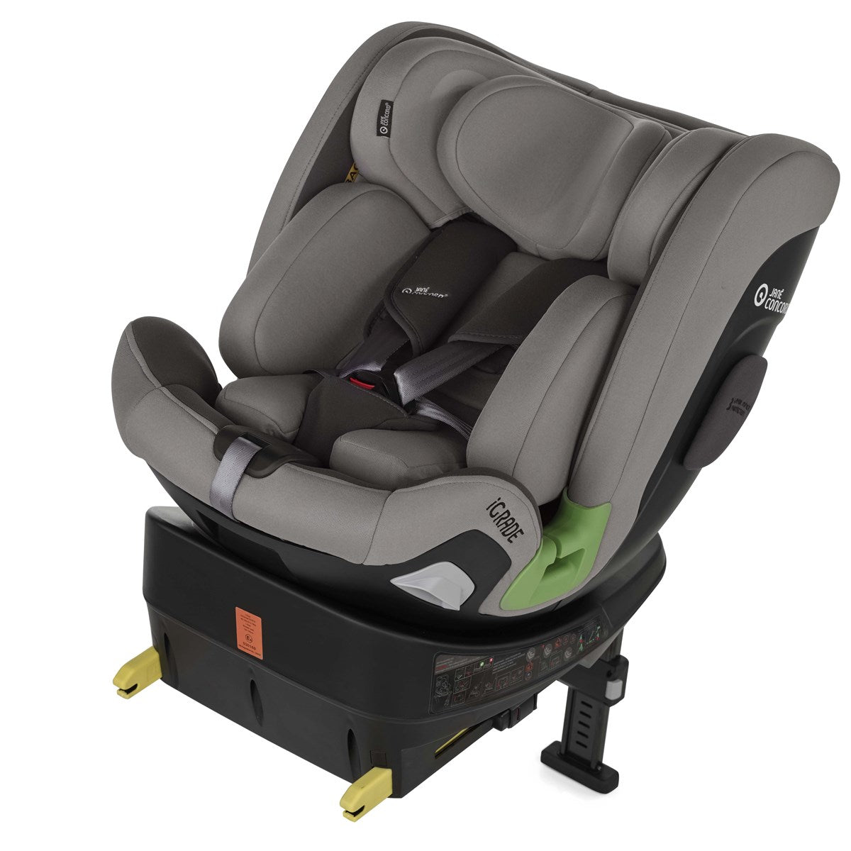 Jane iGrade 360º Swivel i-Size Car Seat, 40-150cm, 0-12 Years