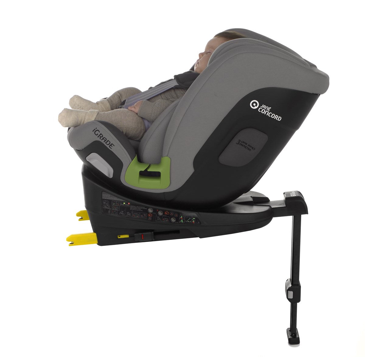 Jane iGrade 360º Swivel i-Size Car Seat, 40-150cm, 0-12 Years