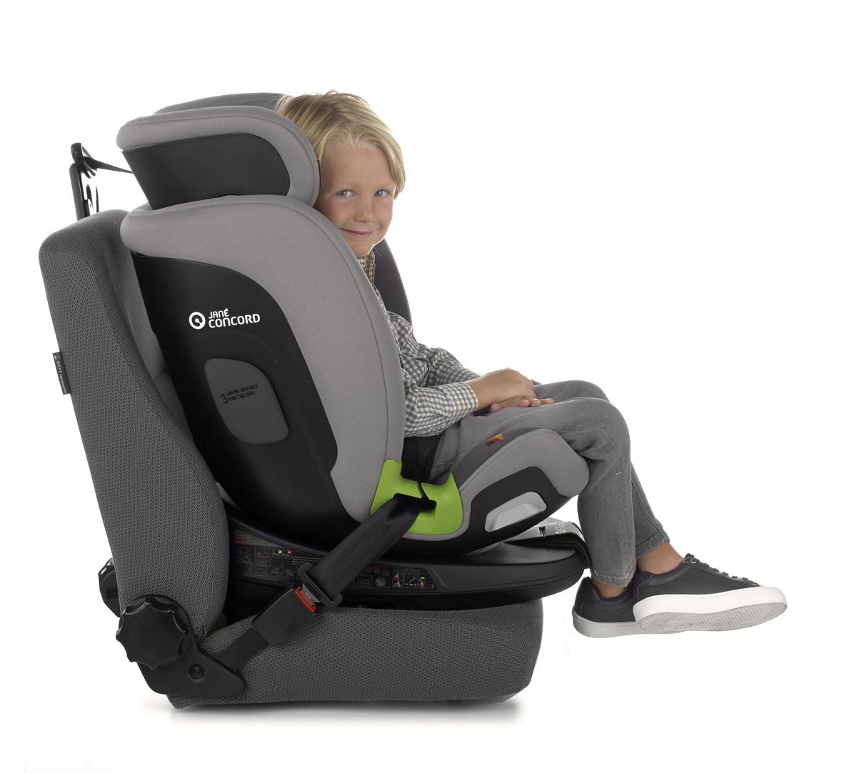 Jane iGrade 360º Swivel i-Size Car Seat, 40-150cm, 0-12 Years