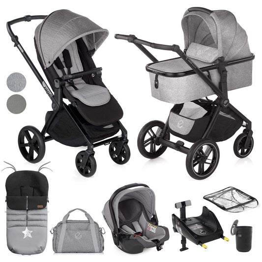 Jane Muum-4 + Micro Pro + Koos iSize, 10 Piece Travel System Bundle