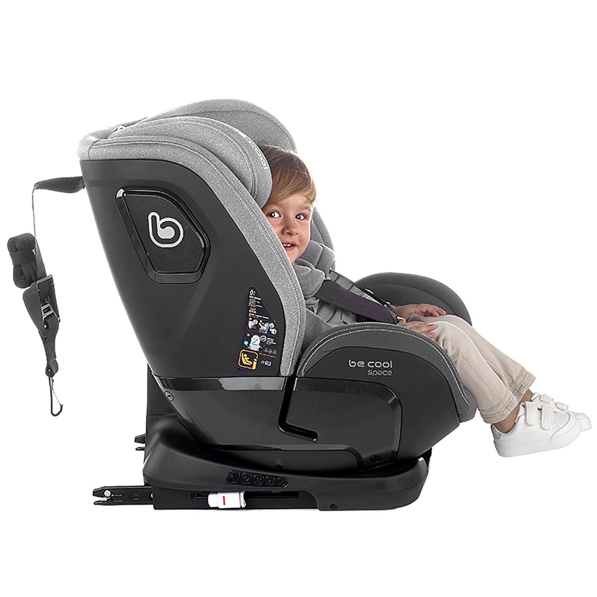 Be Cool Space i-Size Forward-Facing Car Seat 76-150cm, 15 Months–12 Years