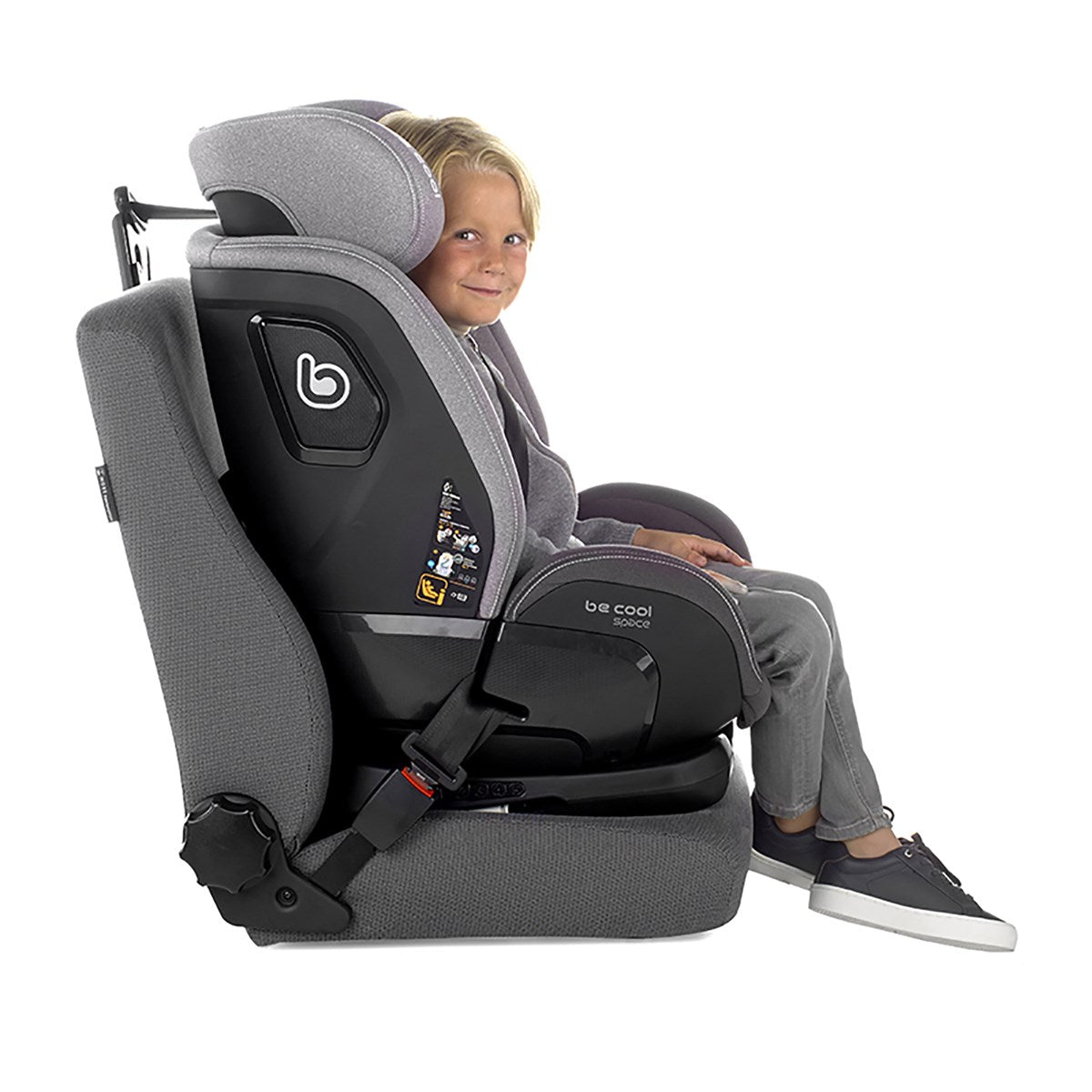 Be Cool Space i-Size Forward-Facing Car Seat 76-150cm, 15 Months–12 Years