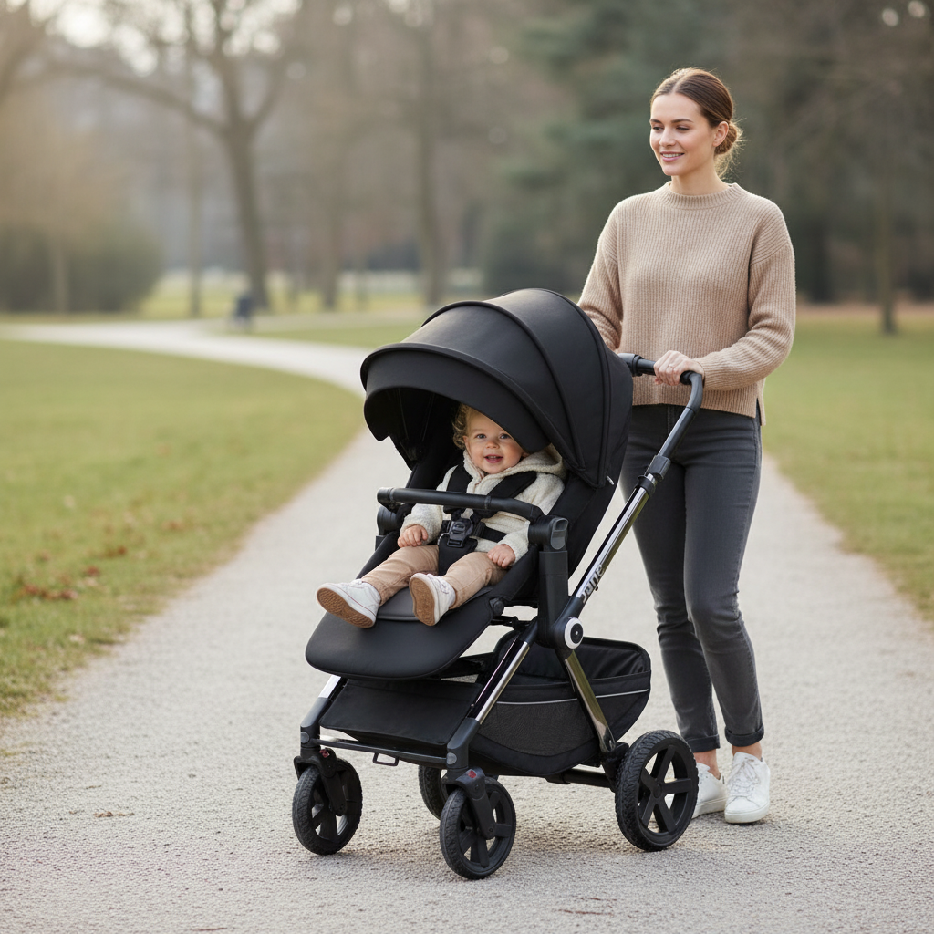 Jane Crosslight-3 Pushchair, Special Edition Silver Shadow