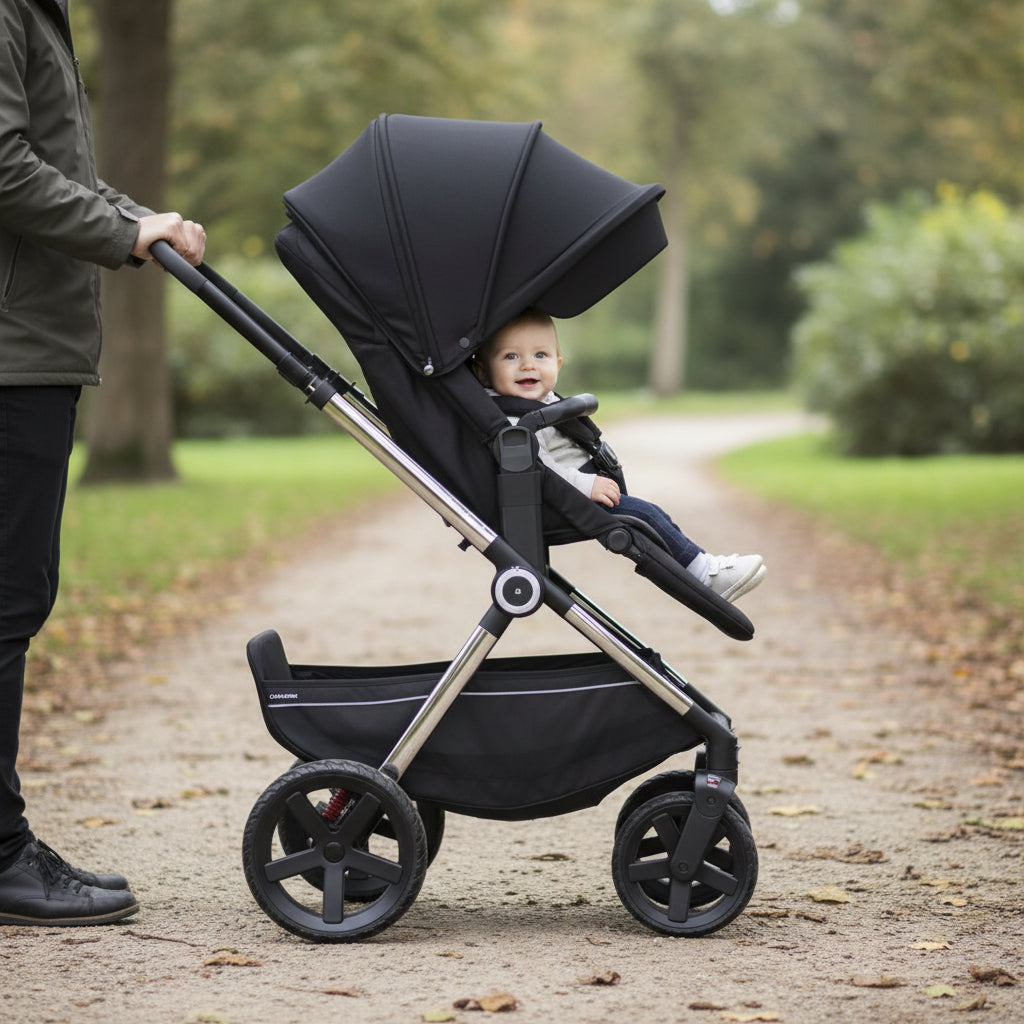Jane Crosslight-3 Pushchair, Special Edition Silver Shadow