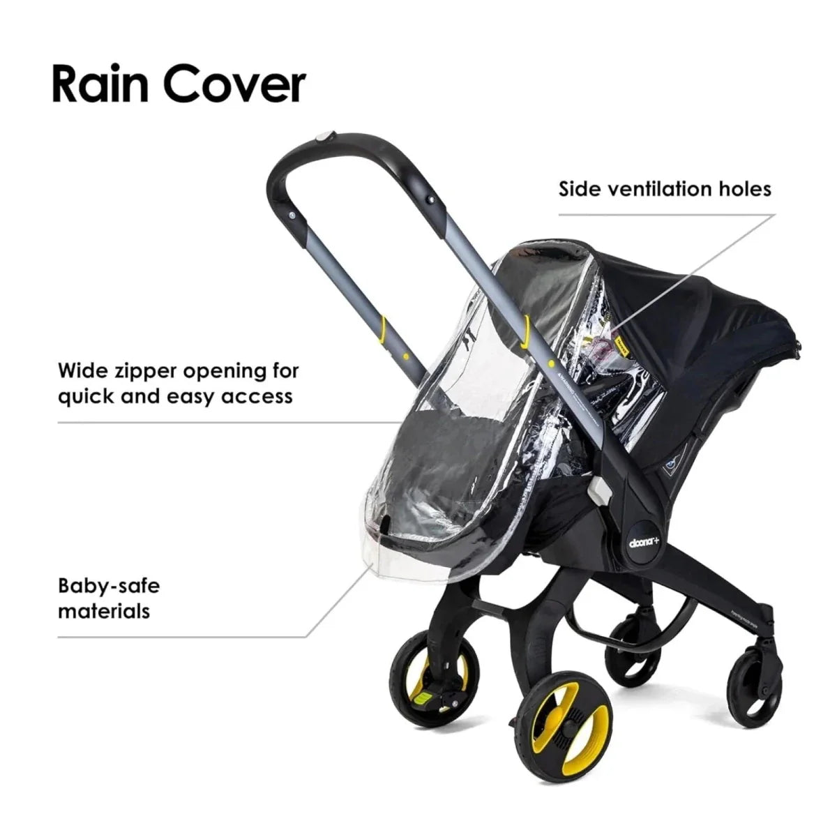 Doona Raincover - Black