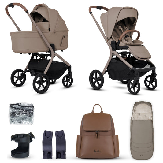 Silver Cross Breez Pram + Accessory Bundle