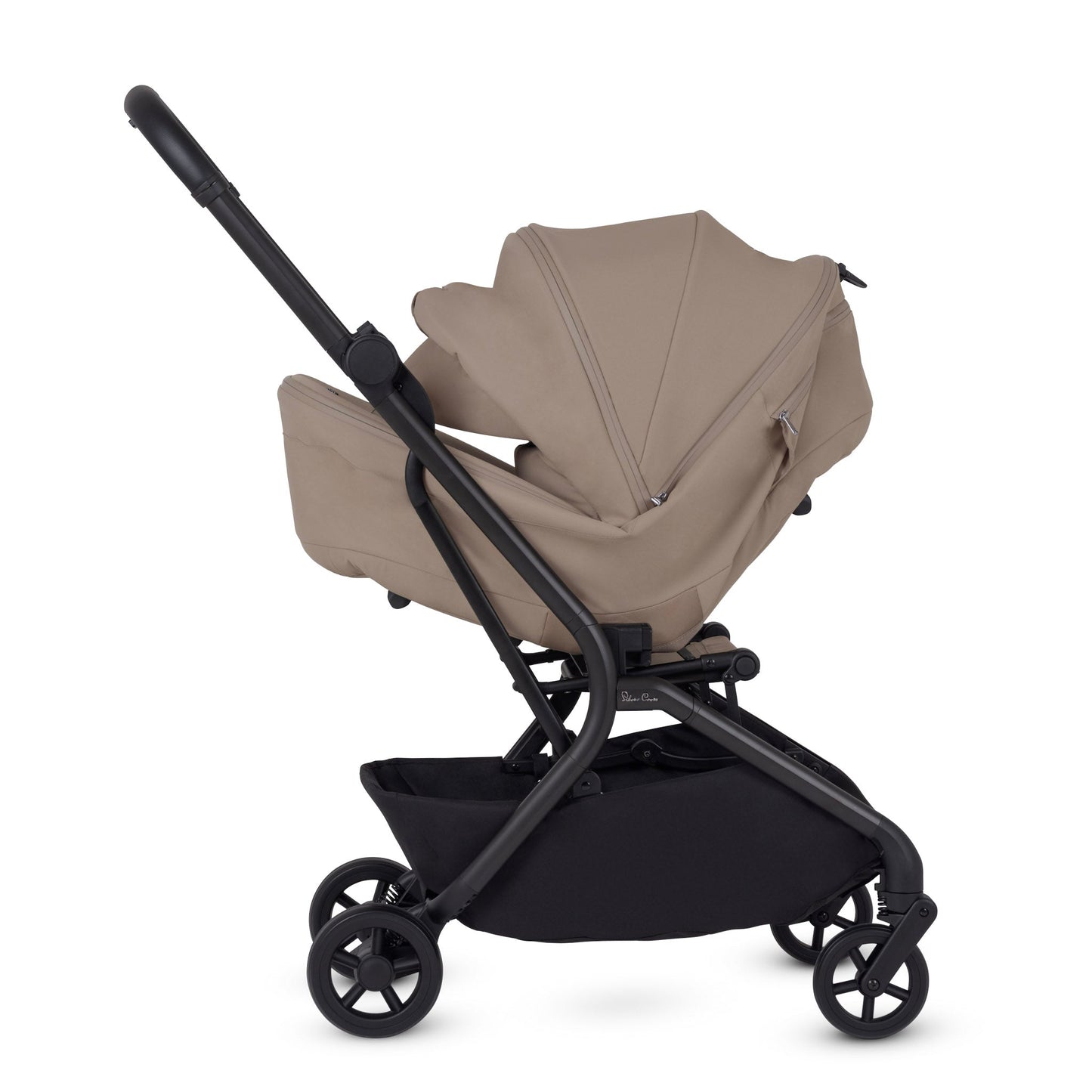 Silver Cross Nia Compact Travel System with Glide 360 Car Seat & Base
