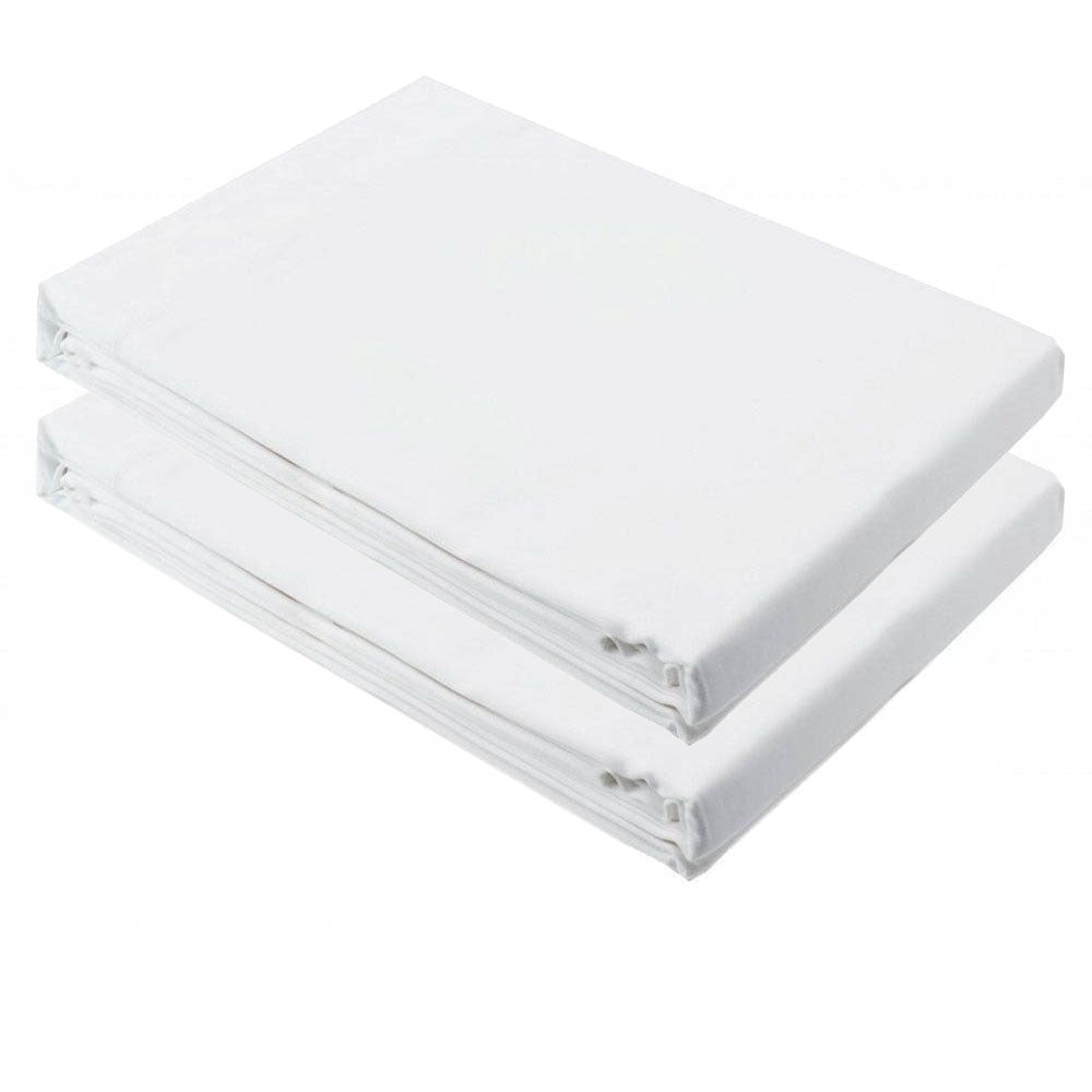 Cuddles Collection 2 Pack Jersey Cotton Fitted Crib Sheets