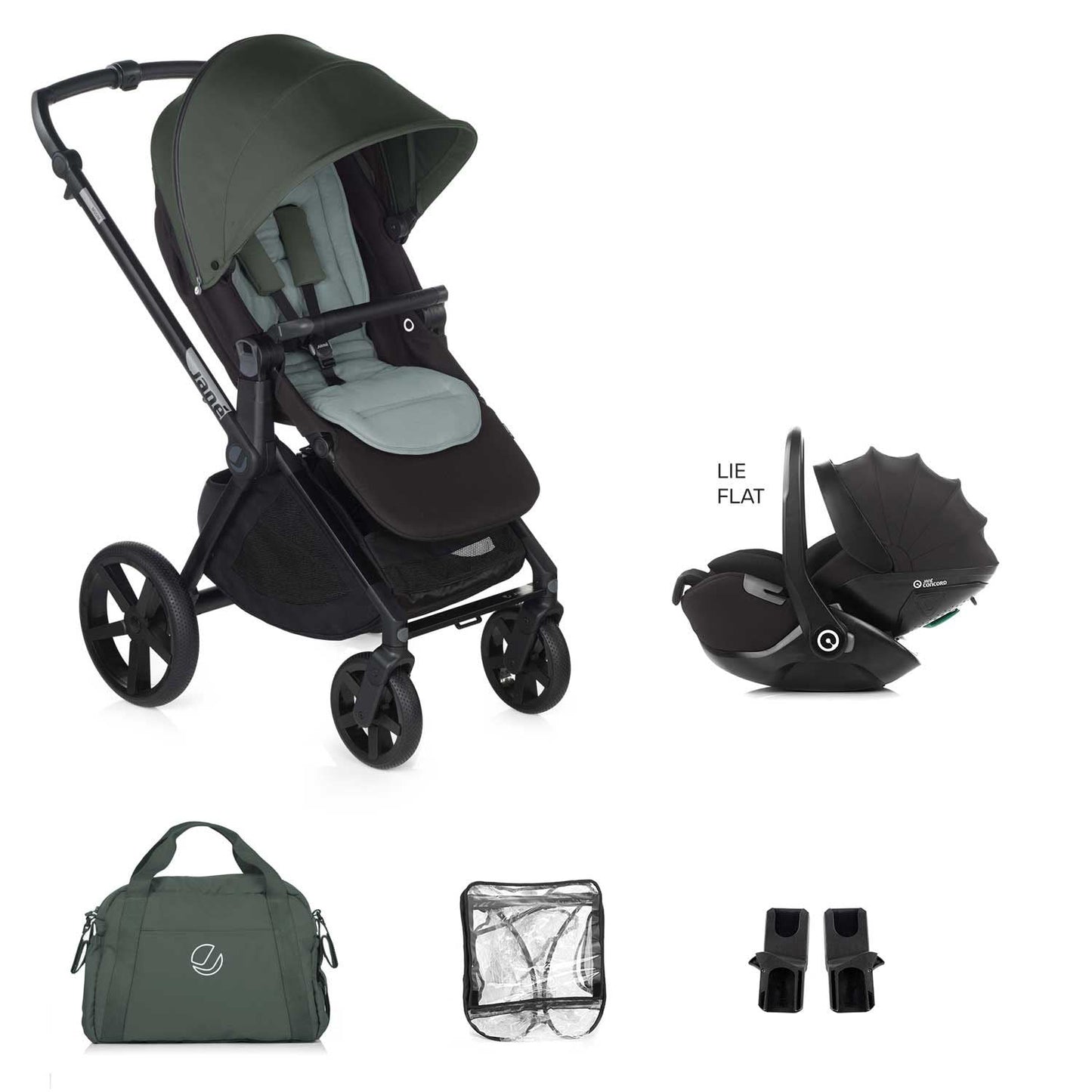 Jane Muum-4 Kombibaby Lie-Flat 360 Travel System