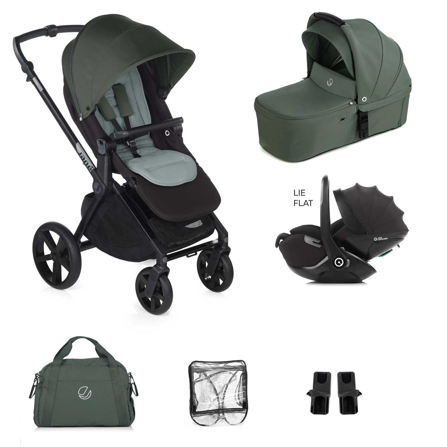 Jane Muum-4 Kombibaby Lie-Flat 360 Travel System