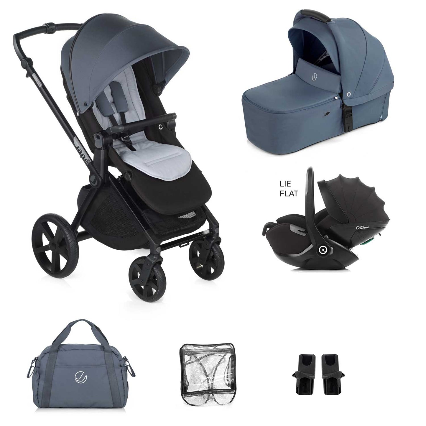 Jane Muum-4 Kombibaby Lie-Flat 360 Travel System