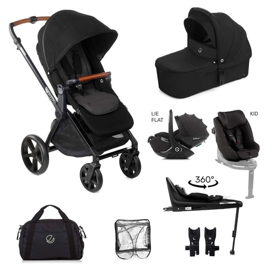 Jane Muum-4 Lie-Flat 360 Family Car Seat Bundle